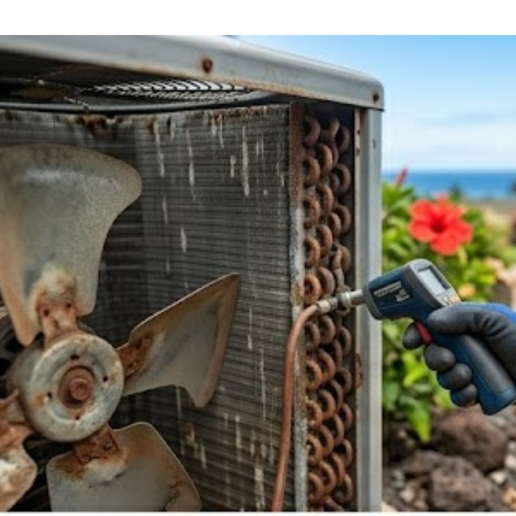 replace your AC on Maui vs repair