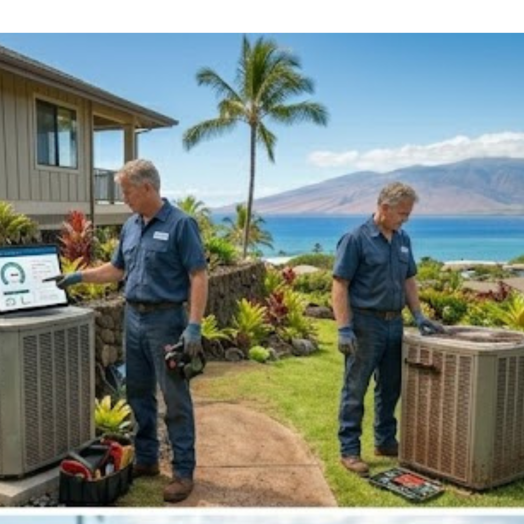 replace your AC on Maui vs repair