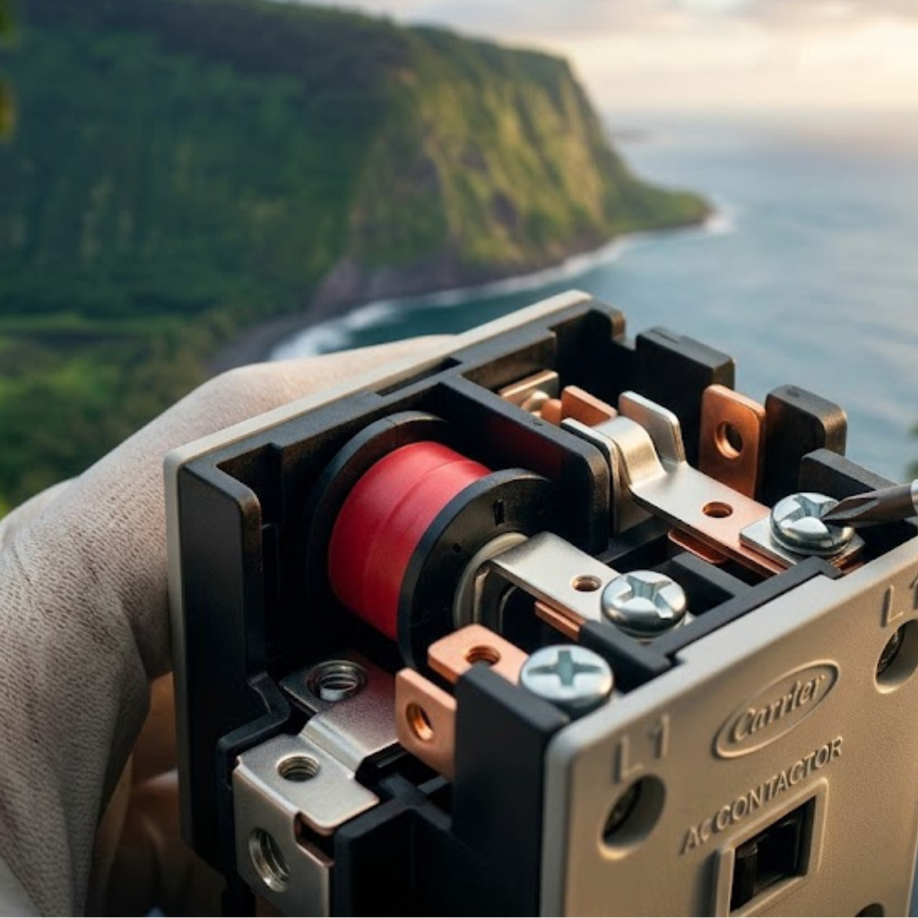 AC contactor replacement on Maui