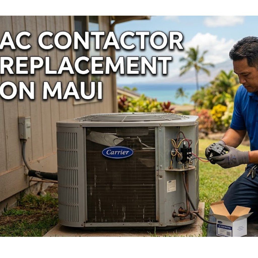 AC contactor replacement on Maui