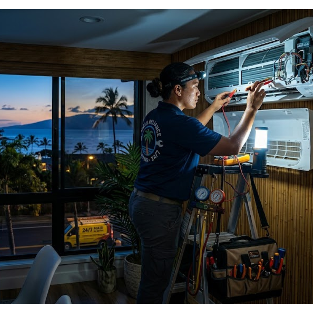 AC contactor replacement on Maui